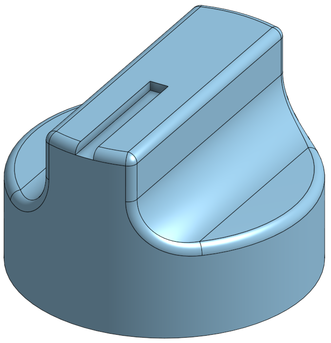 Parametric D-Shaft Knob