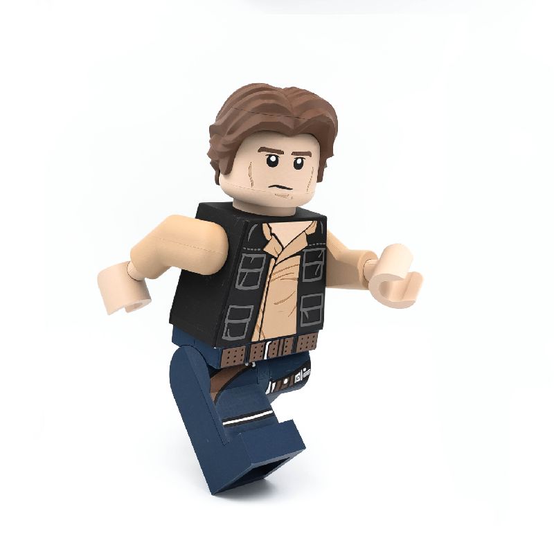 FREE Han Solo Modular Figure by Next Lv 3D | Download free STL model ...