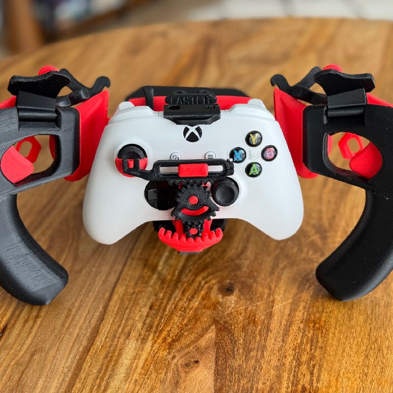 V2 - Xbox Series X/S Controller Racing Wheel 100% 3D printed by Chad ...