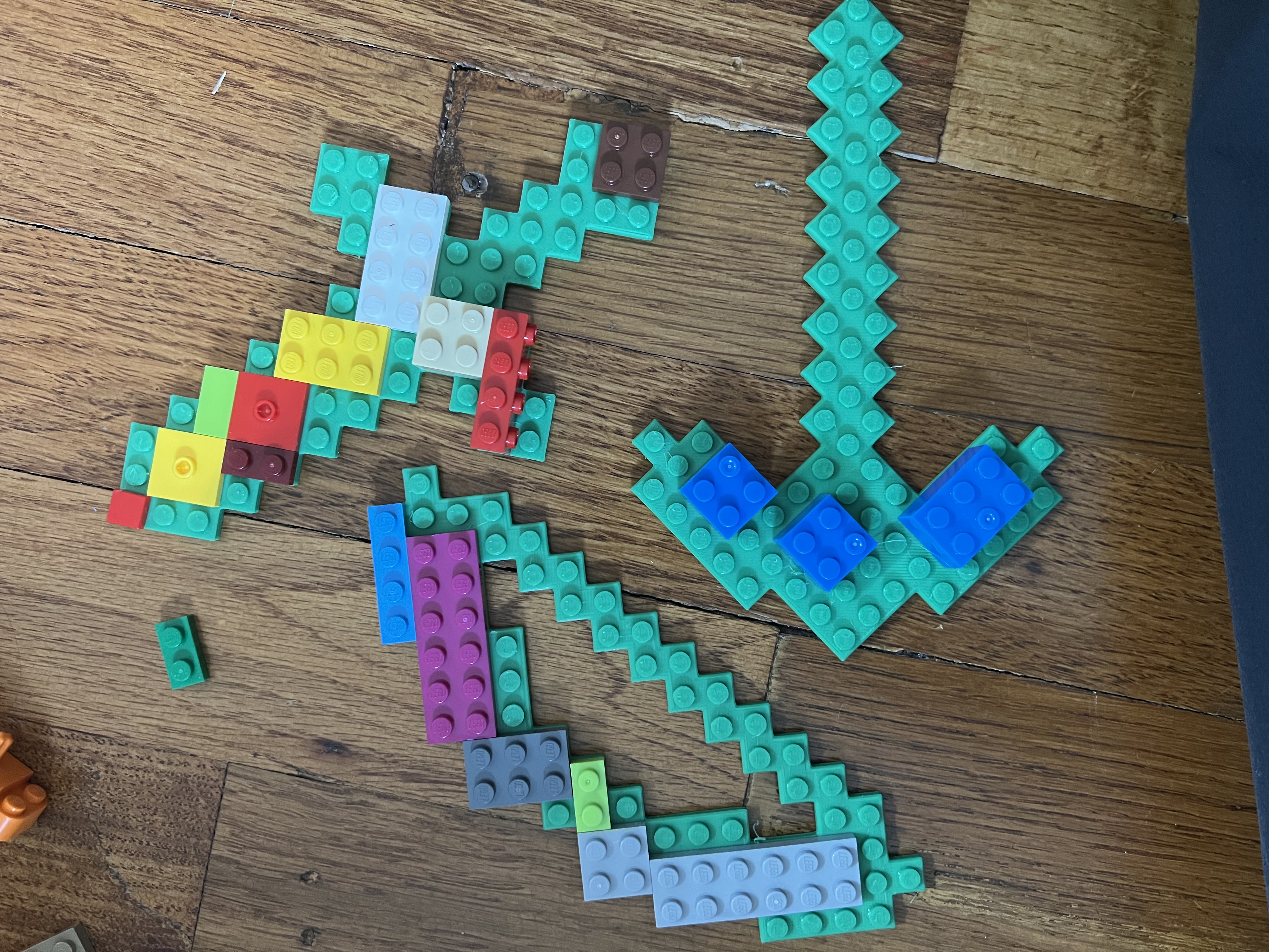 Minecraft Lego Pickaxe