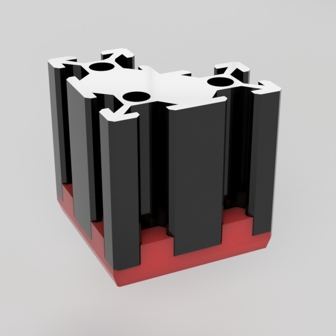 Extension Leg for 2040 aluminium profile