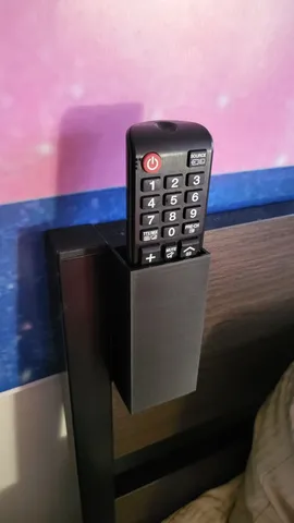 Samsung remote holder for Ikea Trysil bed