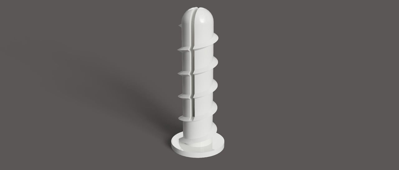 #6 İpliklerle vidalı alçıpan ankrajı (Sadece Plastik Aparattır!!!)