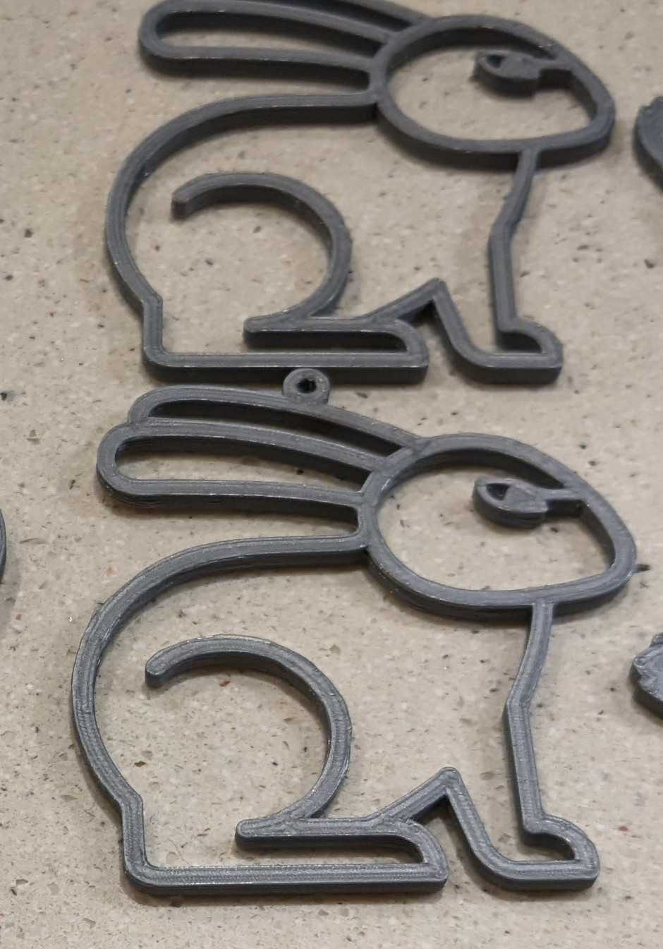 Rabbit Earring / Key-chain
