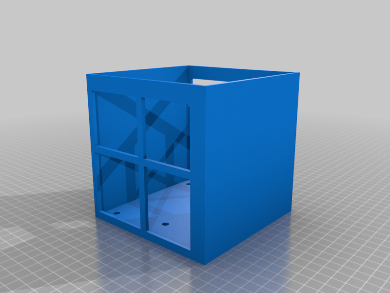 Cd rack wall mount 5x5 cases