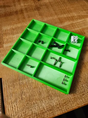 Magnetic screw-pad / screw stash