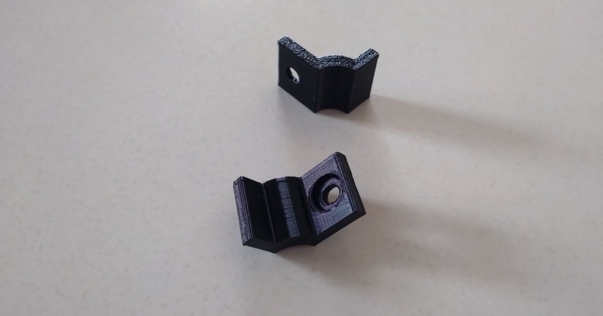 90 Degree cable fastener by MadP 3D | Download free STL model ...