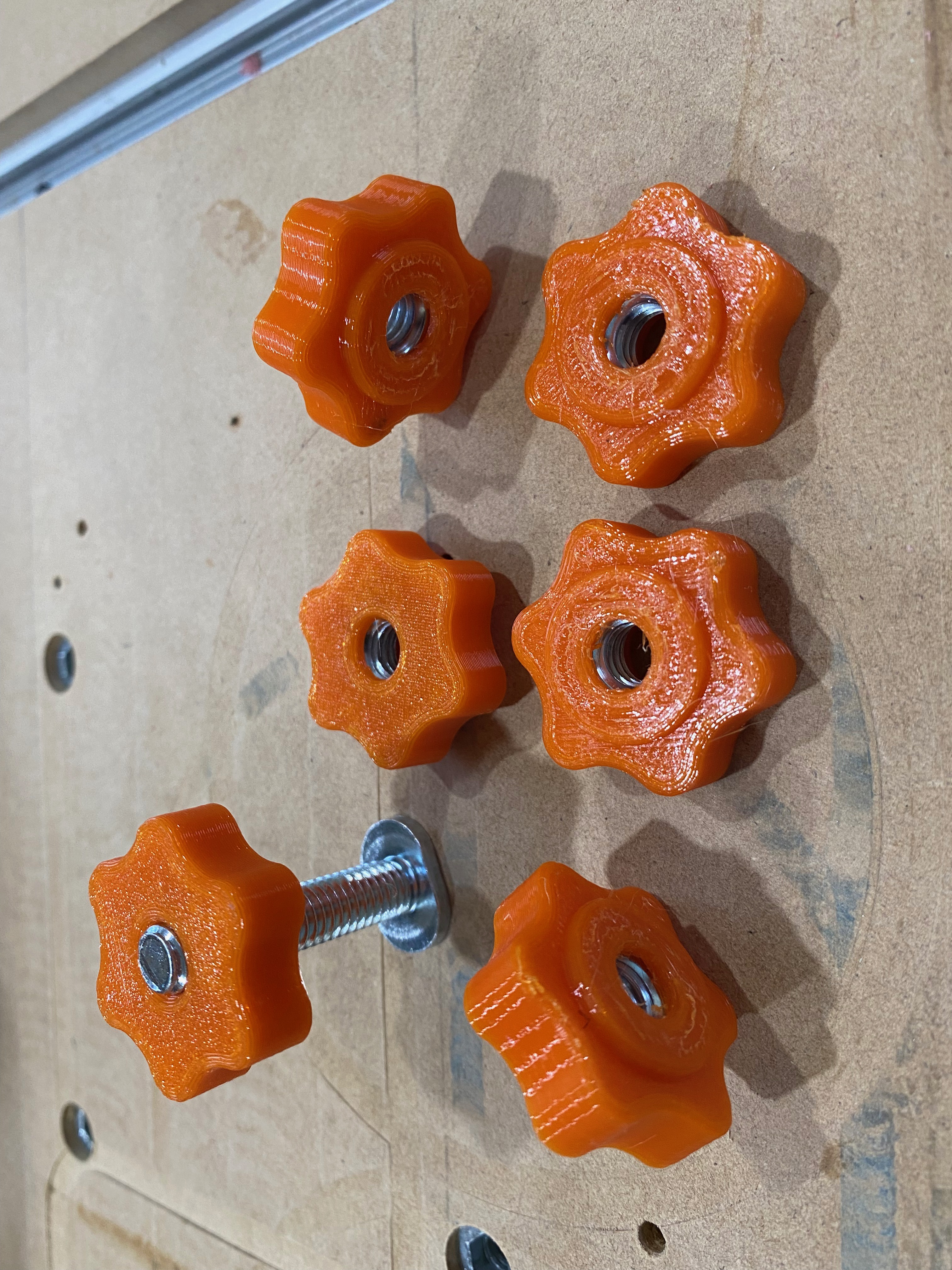 5/16 Nut Knob - Encapsulated Nut