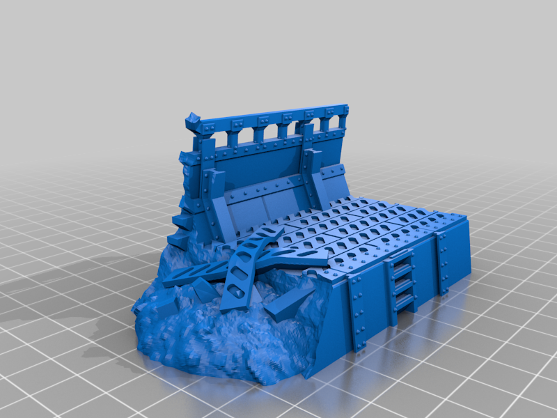 Miniatura 2 do modelo 3D Trenchline