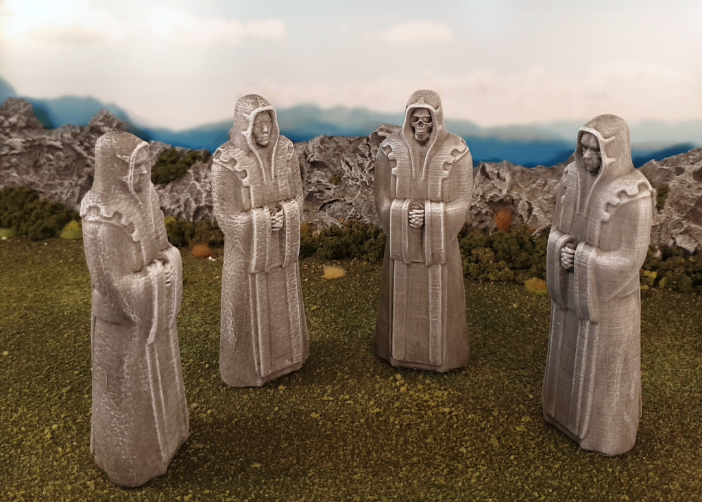 Priest statue