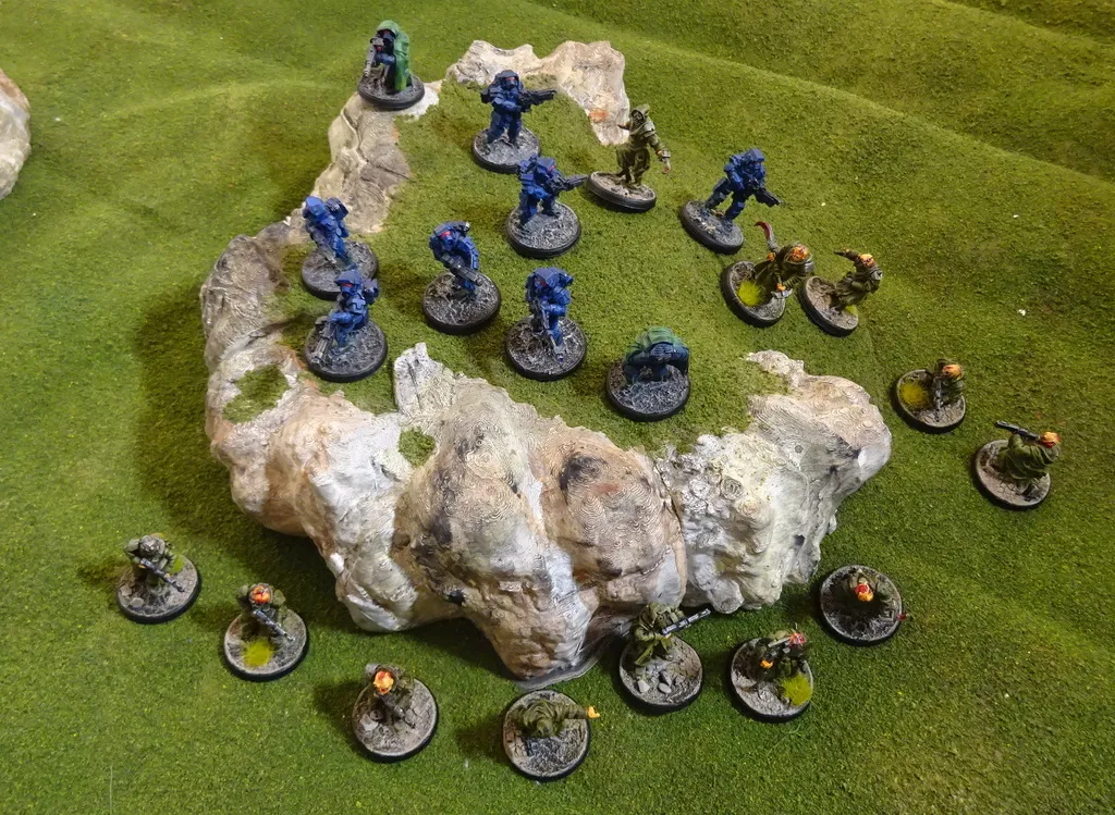 その他 Terrain - Modular Hills (6 pieces) Modular gaming hills by Terrain4Print | Download free STL