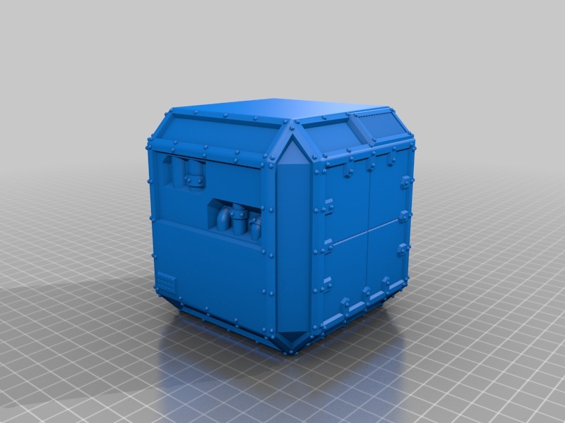 Miniatura 3 do modelo 3D Grimdark block structures