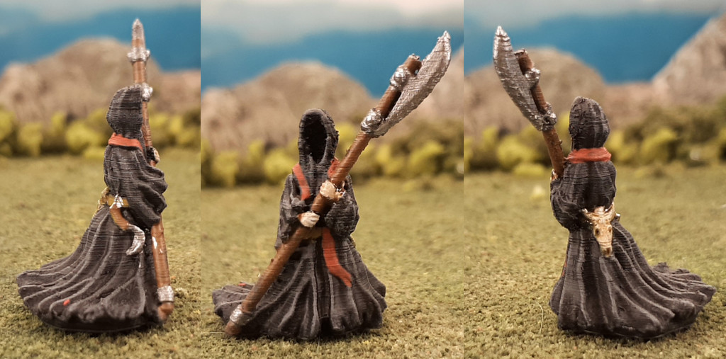 Wraith with halberd, 28mm