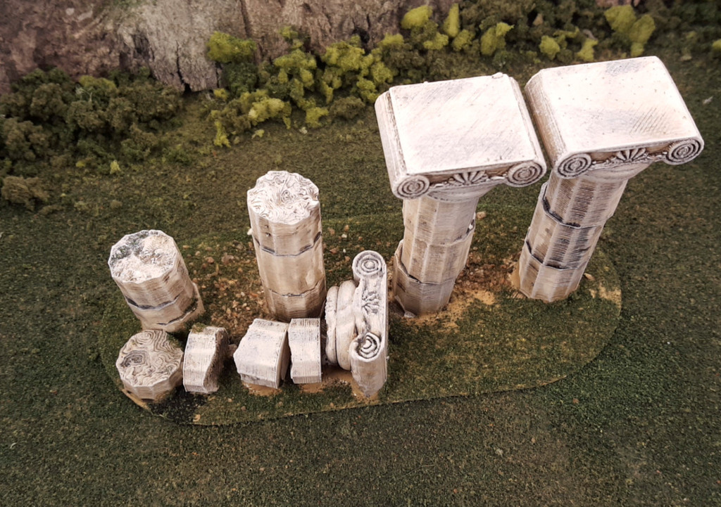 Miniatura 10 do modelo 3D Roman columns