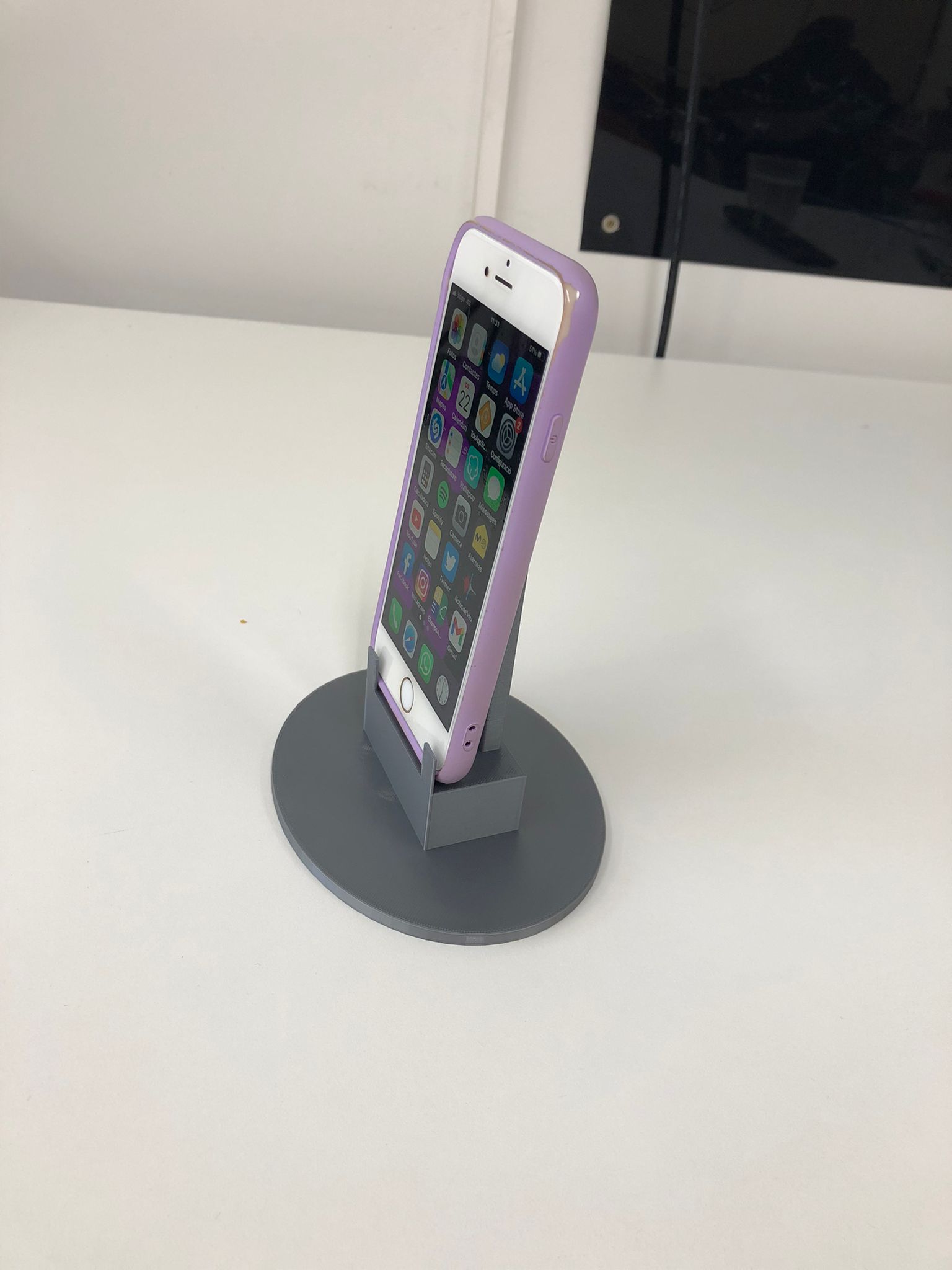 Soporte telefono para videollamadas