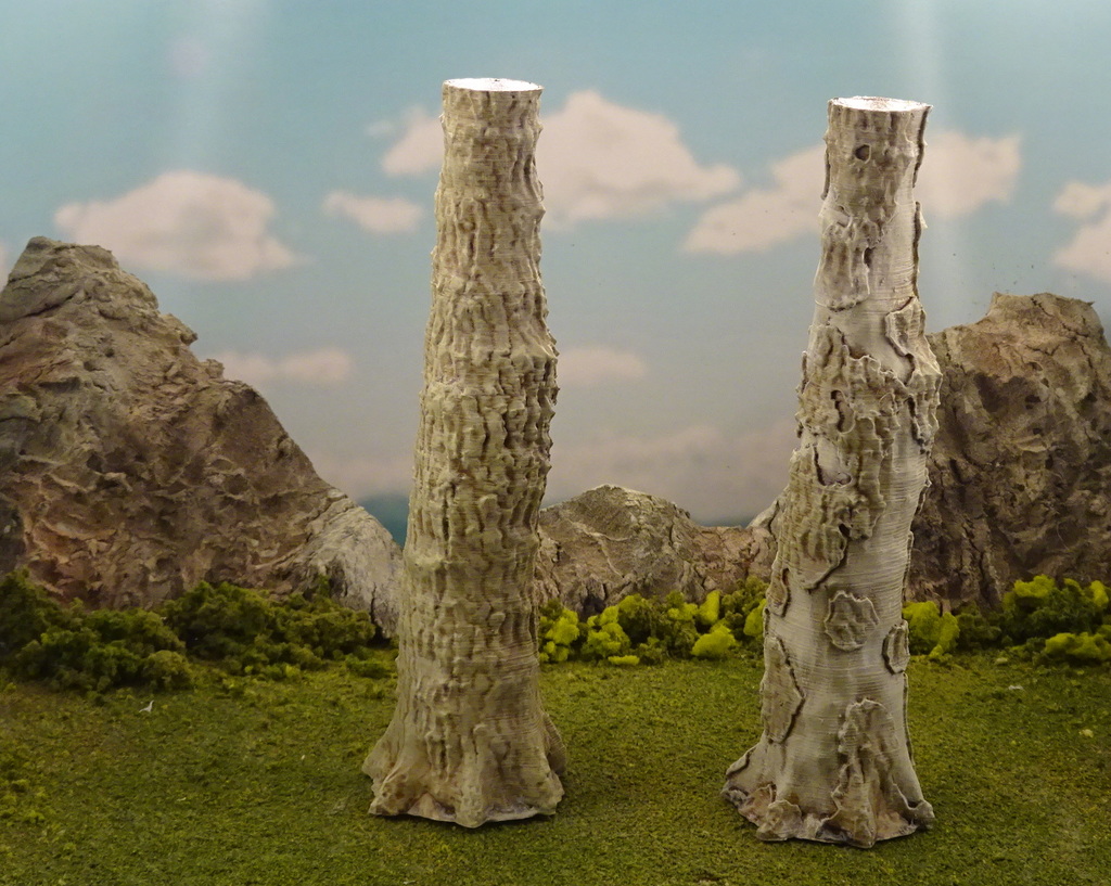 Miniatura 2 do modelo 3D Vegetation B - Giant tree trunks