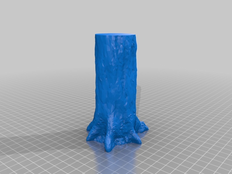 Miniatura 20 do modelo 3D Vegetation B - Giant tree trunks