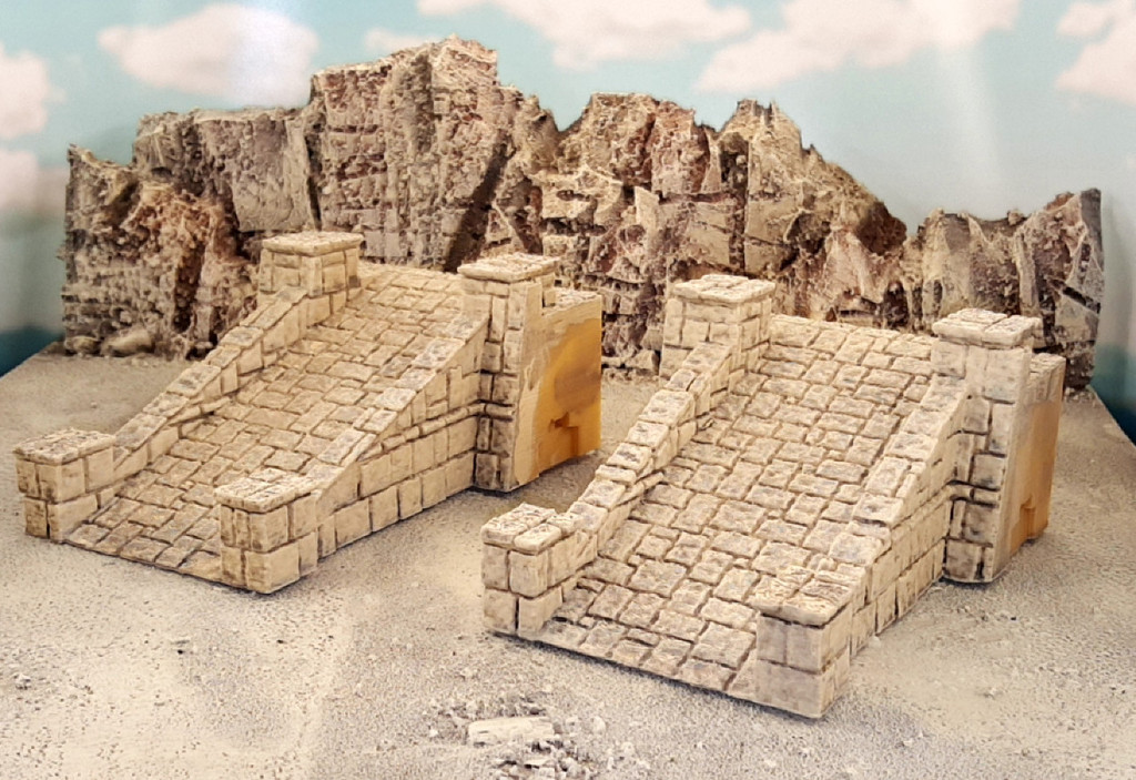 Miniatura 2 do modelo 3D Tikal temple grounds B