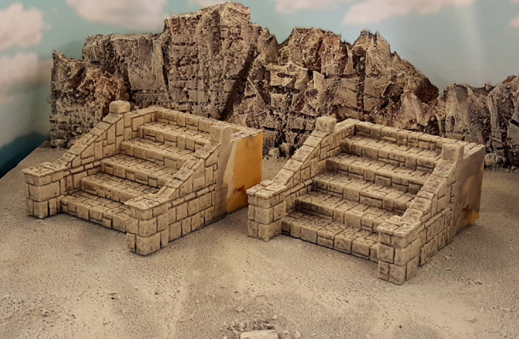 Miniatura 3 do modelo 3D Tikal temple grounds B