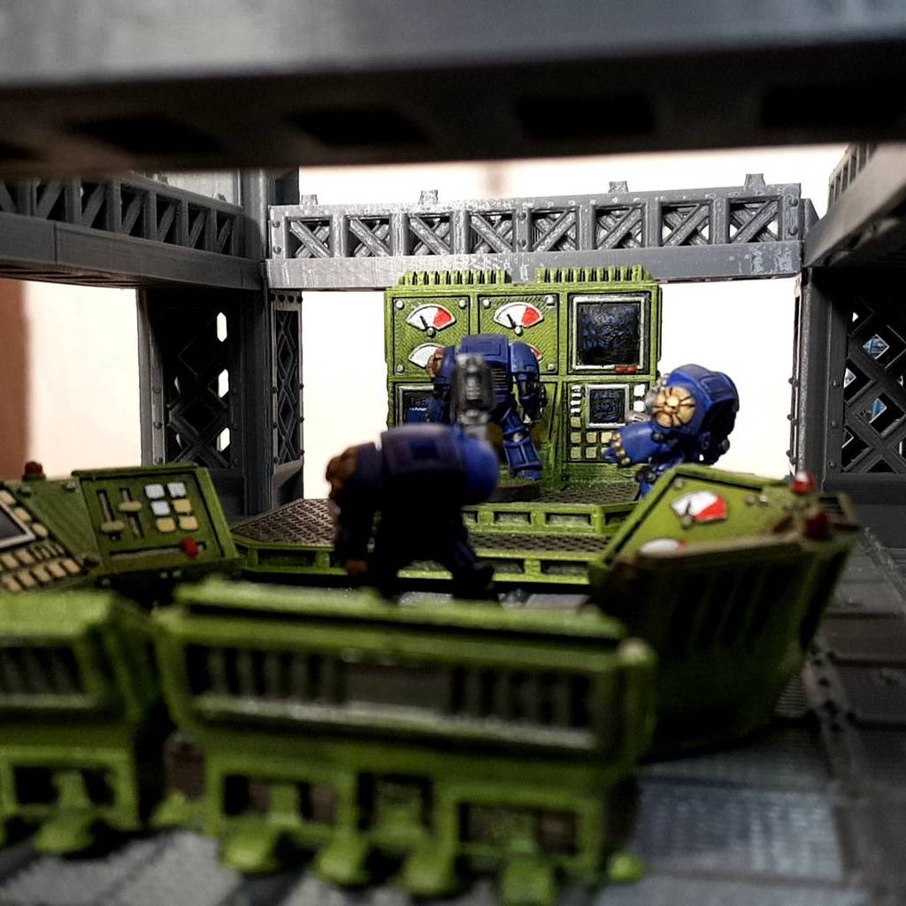 Miniatura 2 do modelo 3D Modular control panels