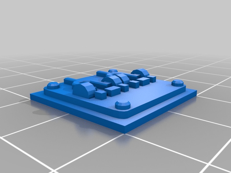 Miniatura 6 do modelo 3D Modular control panels