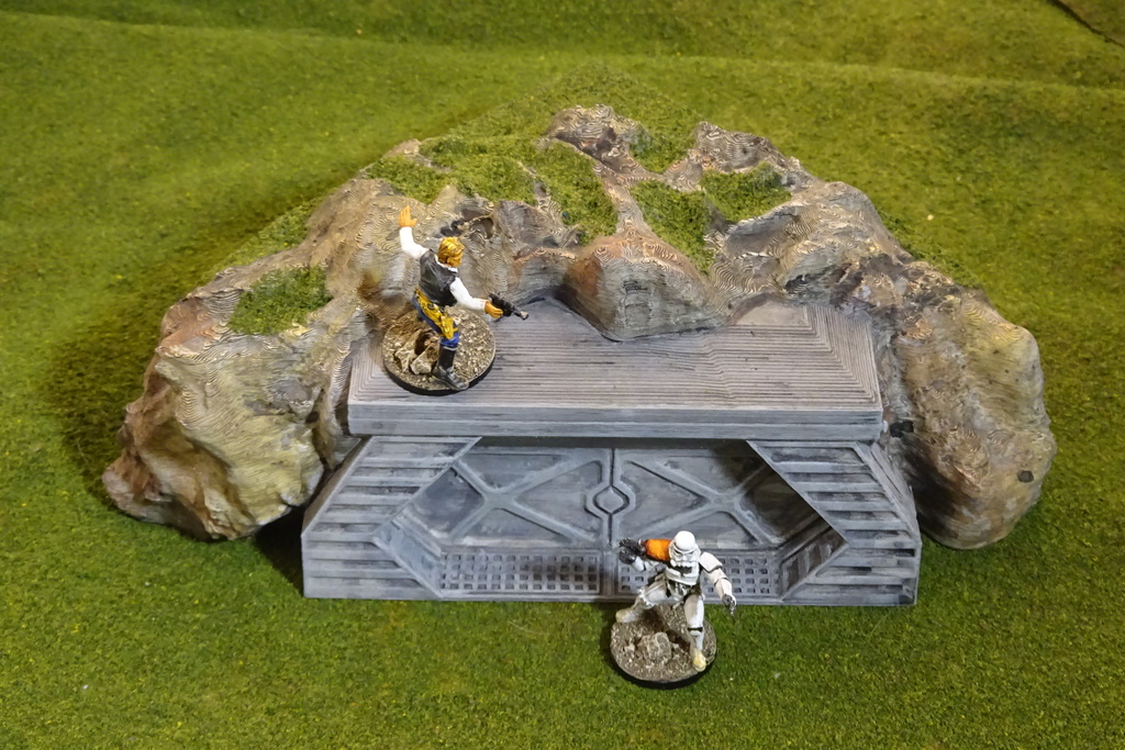 Modular gaming hills - entrances