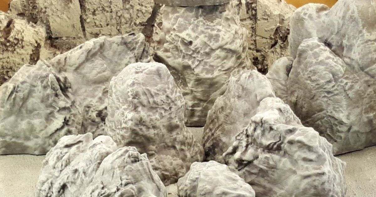 Rock formations by Terrain4Print | Download free STL model | Printables.com