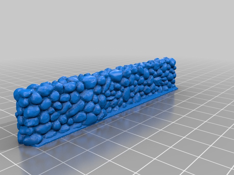 Miniatura 3 do modelo 3D Stone wall