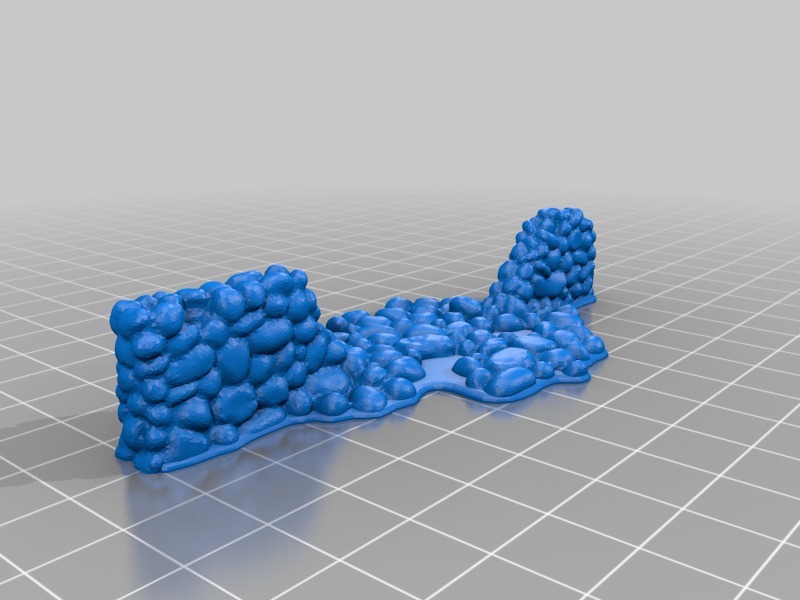 Miniatura 7 do modelo 3D Stone wall