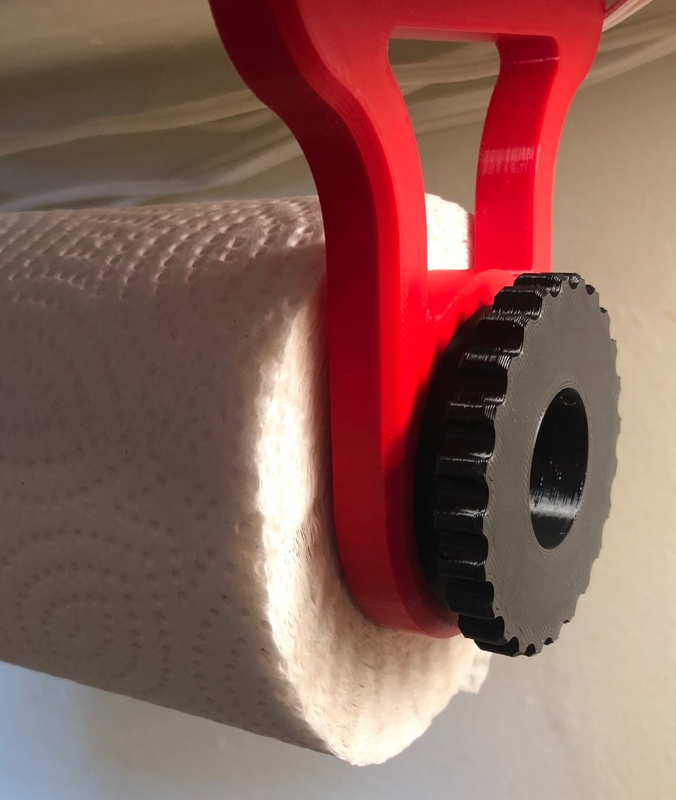 Paper Towel Holder by Customiz3D4U Download free STL model