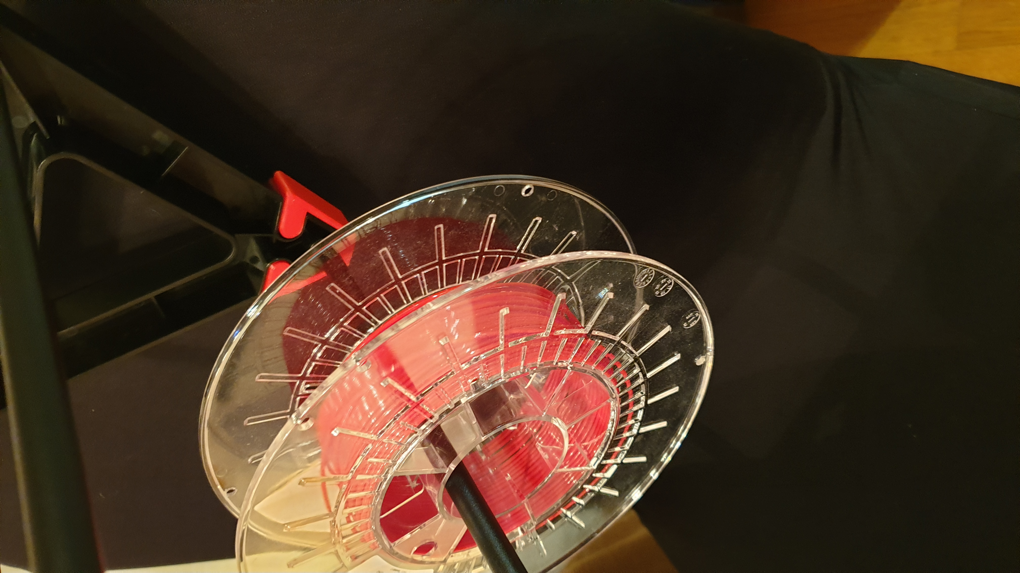 Clip For Mosaic Spool on the ceiling
