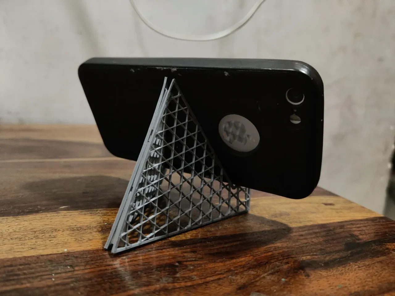 3d printed PAPER phone stand by LostJPEG, Download free STL model