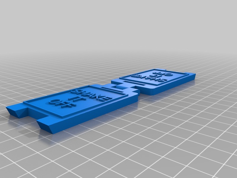 My Customized Mini Floor Stands - SHAKE IT OFF