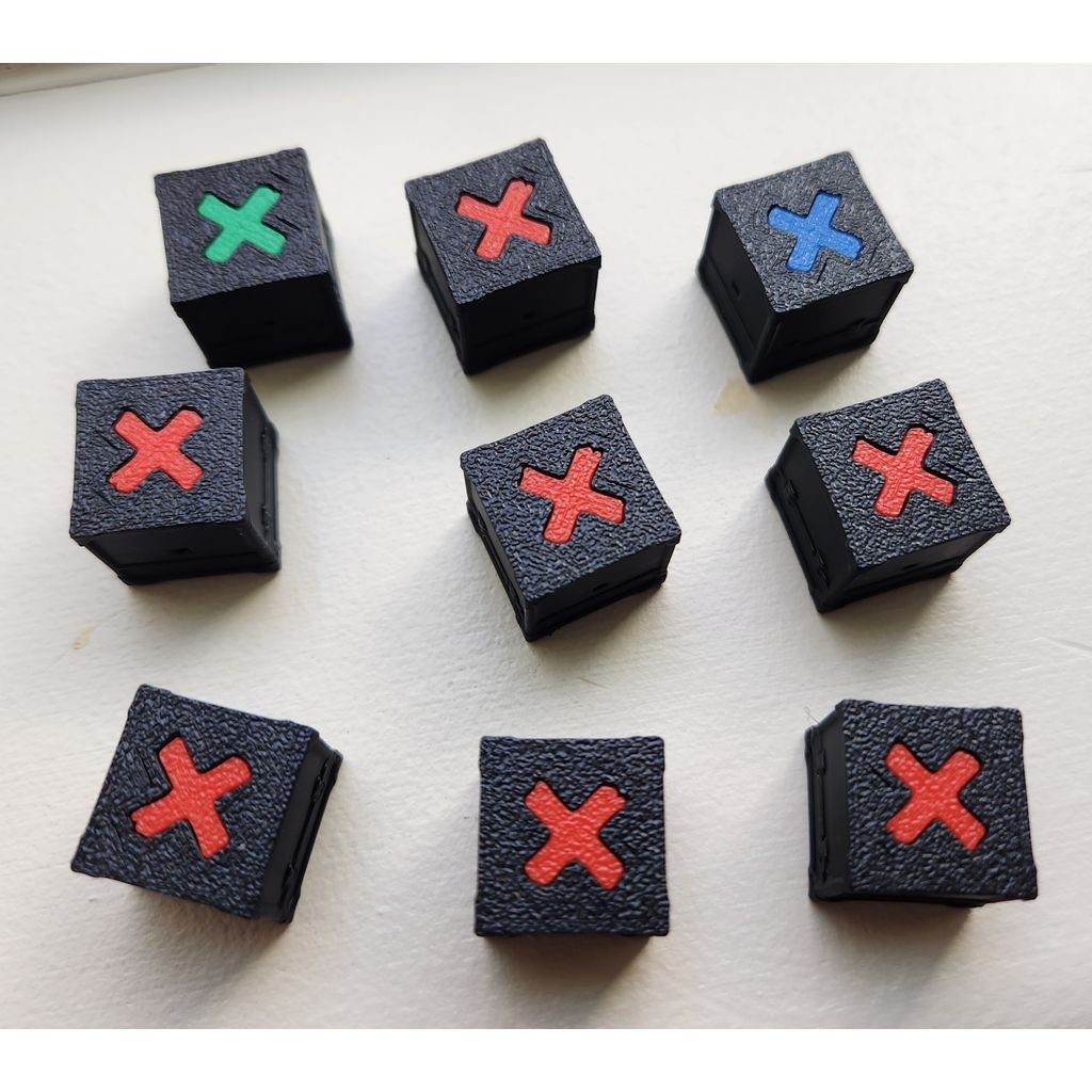 Zombicide 2.0 Objective crates revised