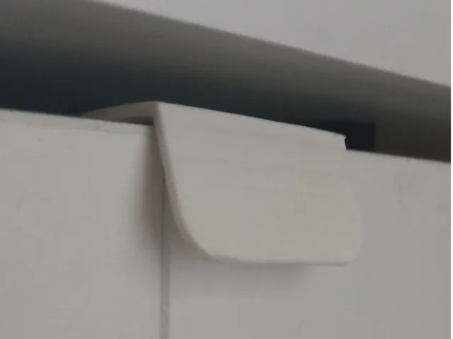 Small cabinet handle.