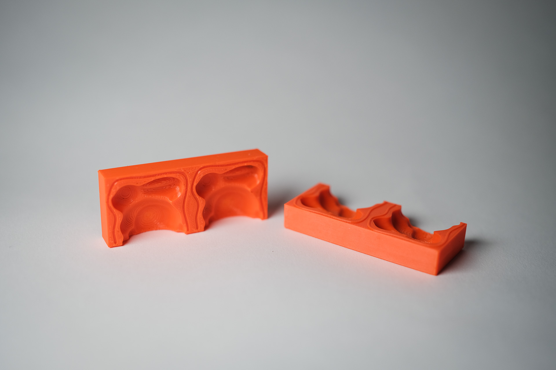 Double Eastern Bunny Mold