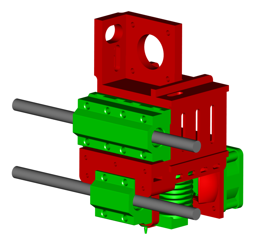 Anet A8 AM8 Direct Drive By 4noxx Download Free STL Model 
