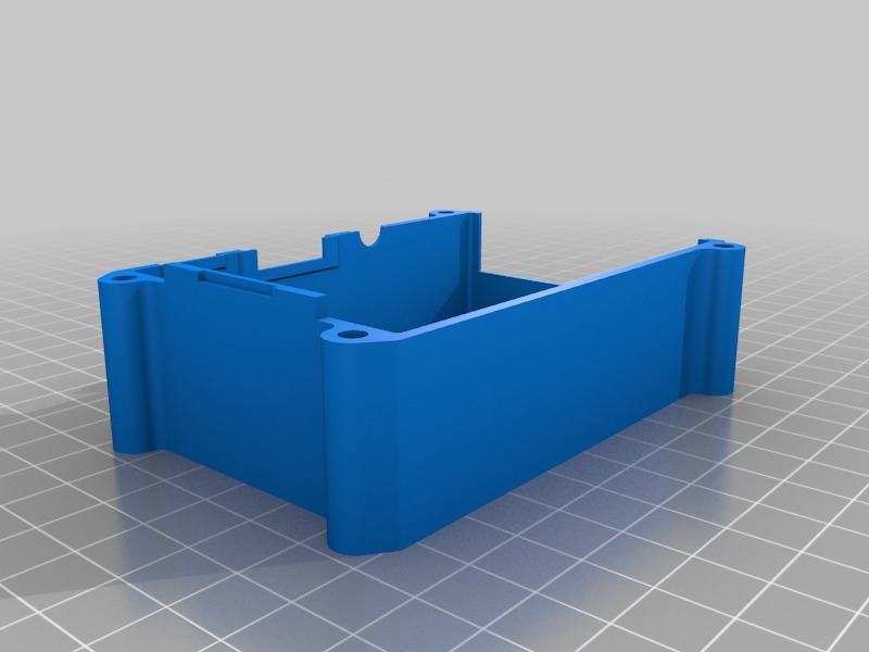 Miniatura 2 do modelo 3D Case Raspberry Pi (High)