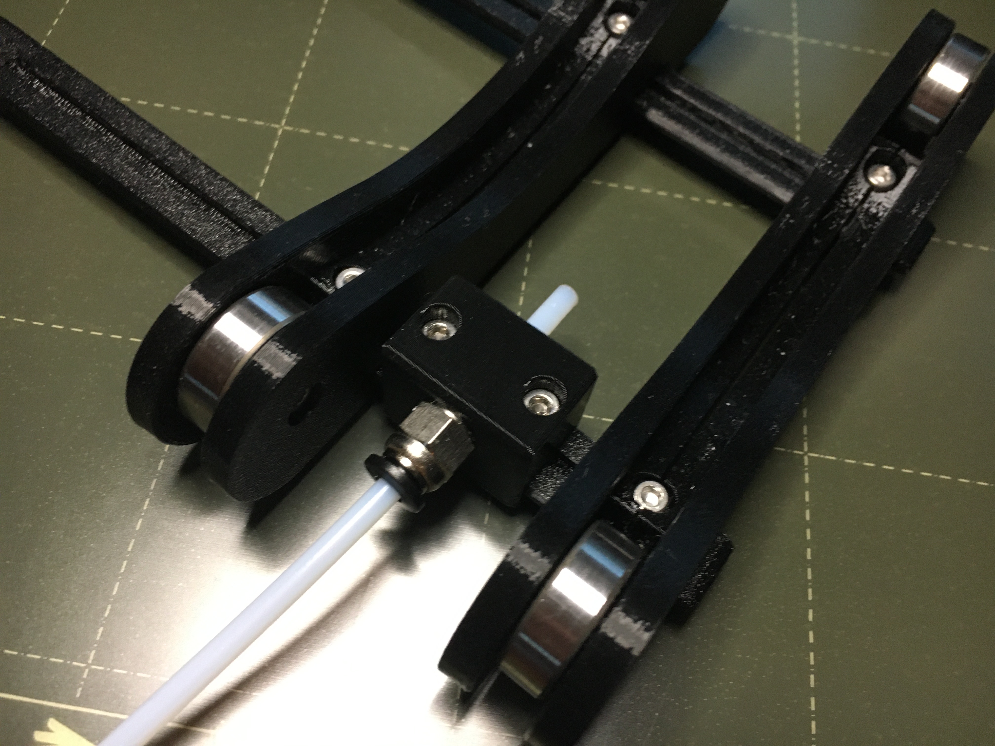 PC4-M10 PTFE tube fitting for original Prusa MINI spool holder ( reverse bowden )