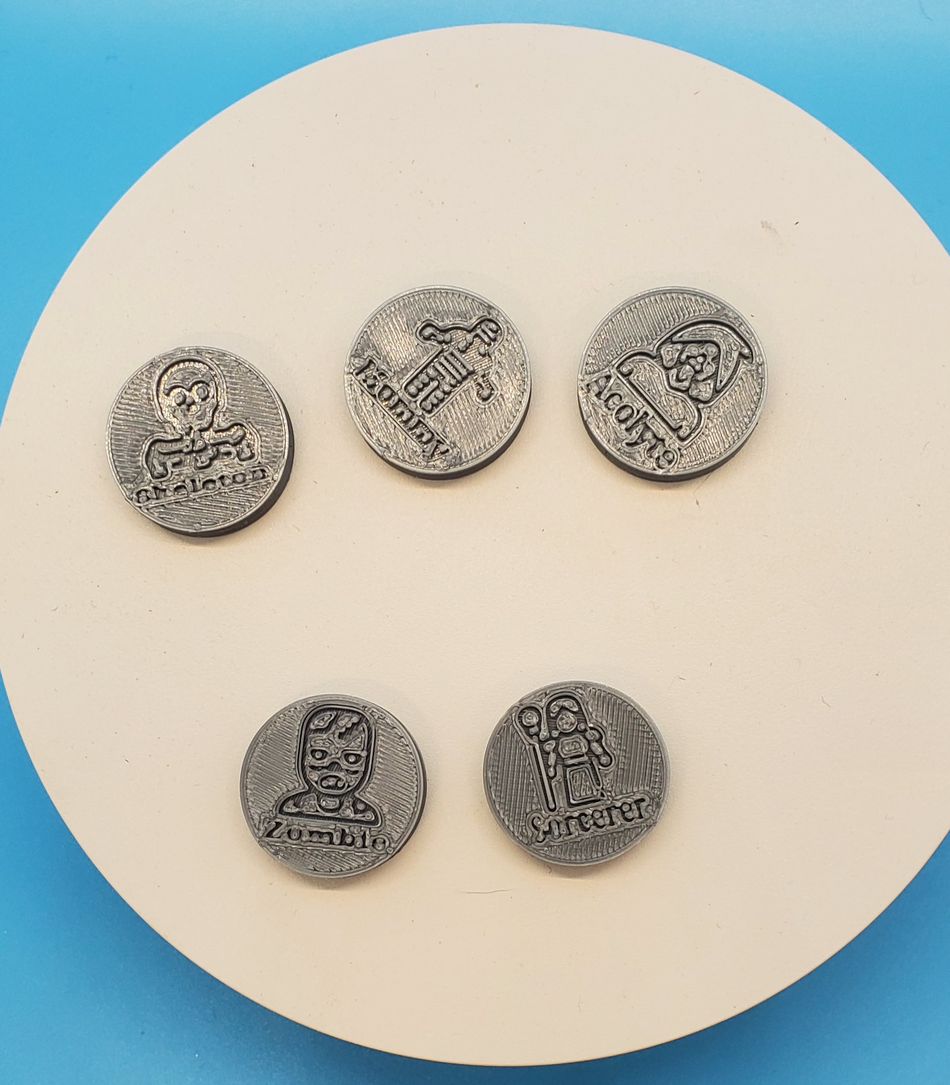 RPG Game Tokens by Omaha3DPrints | Download free STL model | Printables.com