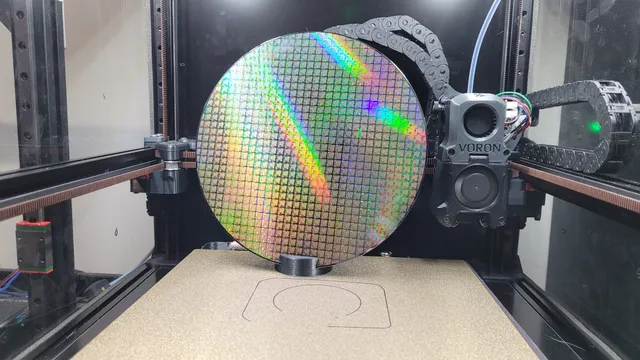 Silicon Wafer Display Stand