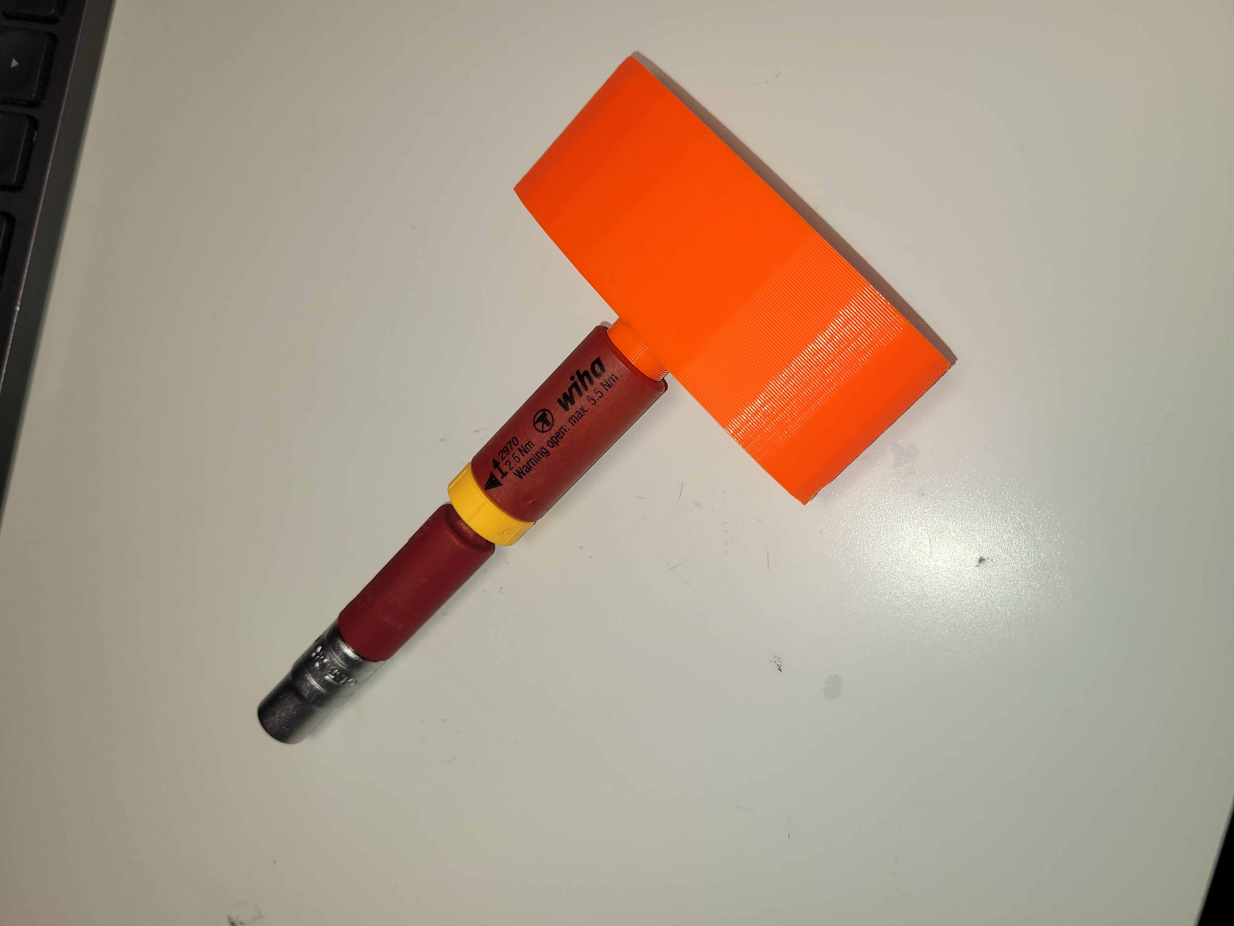 Wiha handle for SlimBit - A useful nozzle change tool