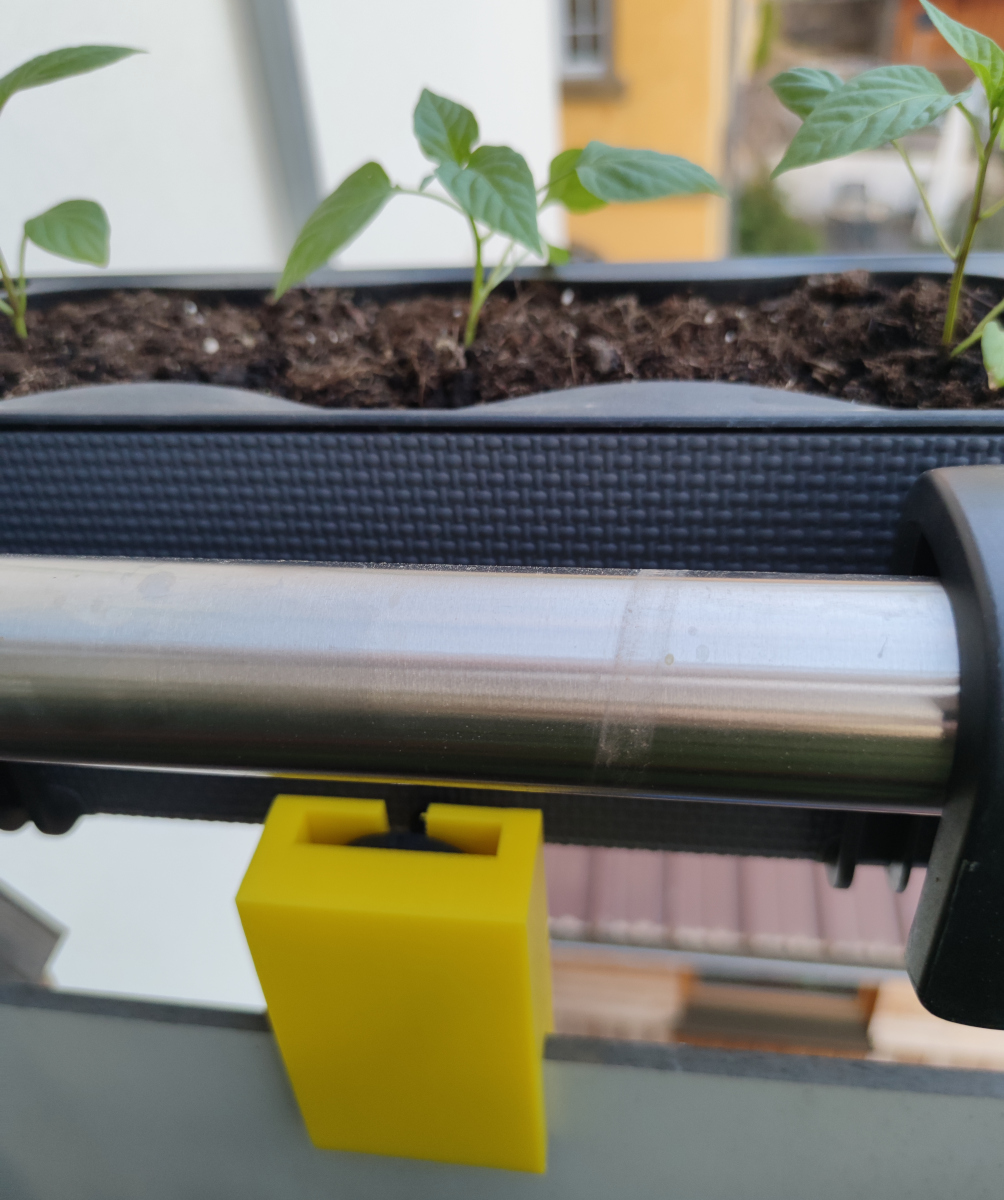 Lechuza Balkonkastenhalterungsadapter / Lechuza balcony box holder adapter