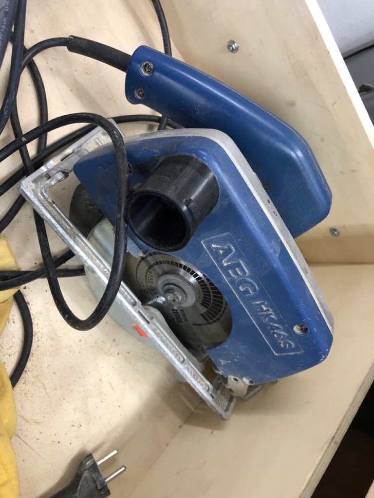 AEG HK 46 S circular hand saw osVAC 36mm adapter