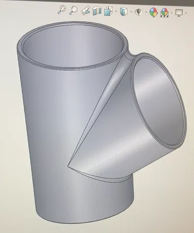 Y-Pipe with Adjustable File