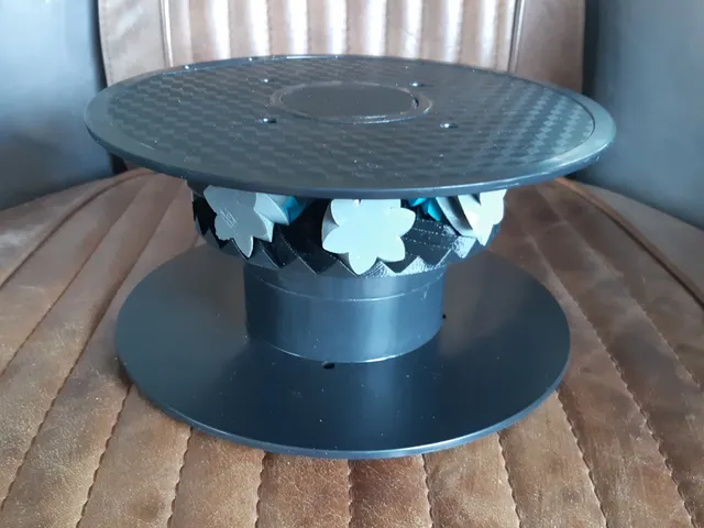 Turntable - Repurposed Spool