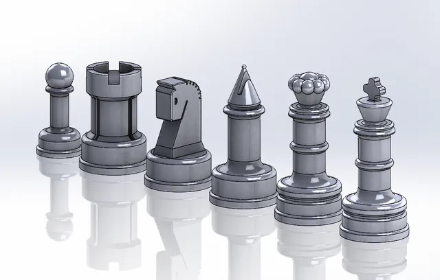 Simple Chess Set