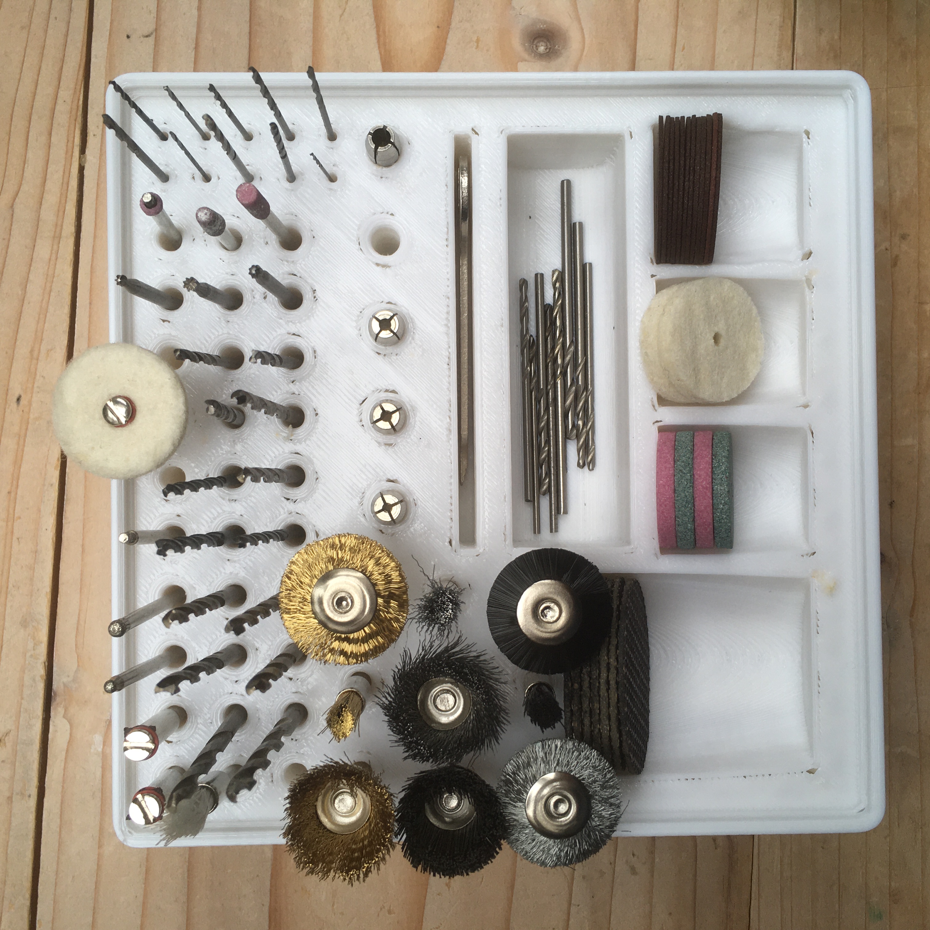 Gridfinity Rotary Tool Bits and Pieces Storage by _cybermouse_