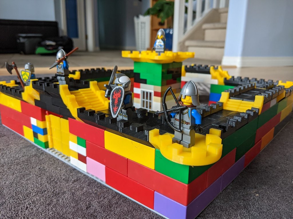 Lego compatible online castle