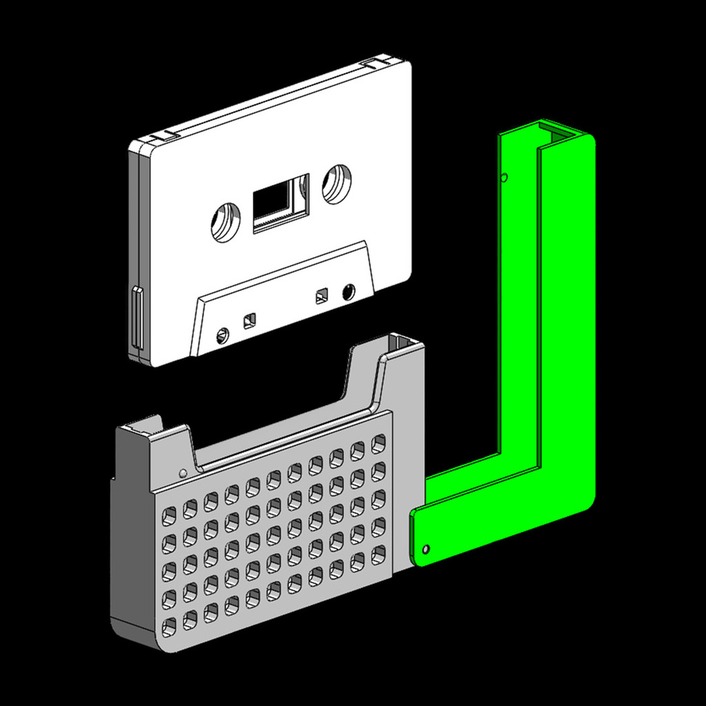 Memorex-Inspired Hinge Cassette Case 